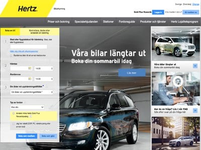 Hertz Screenshot